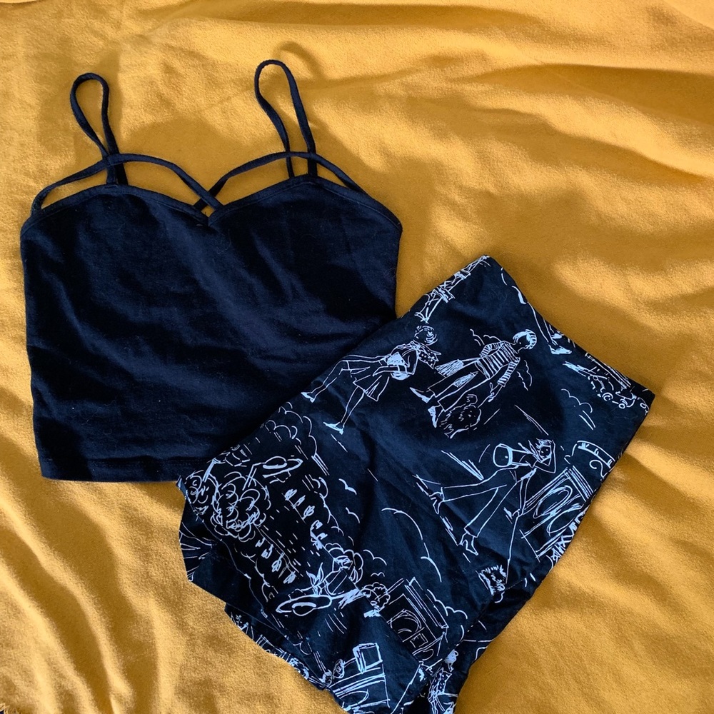 Artistic babe vibe outfit!